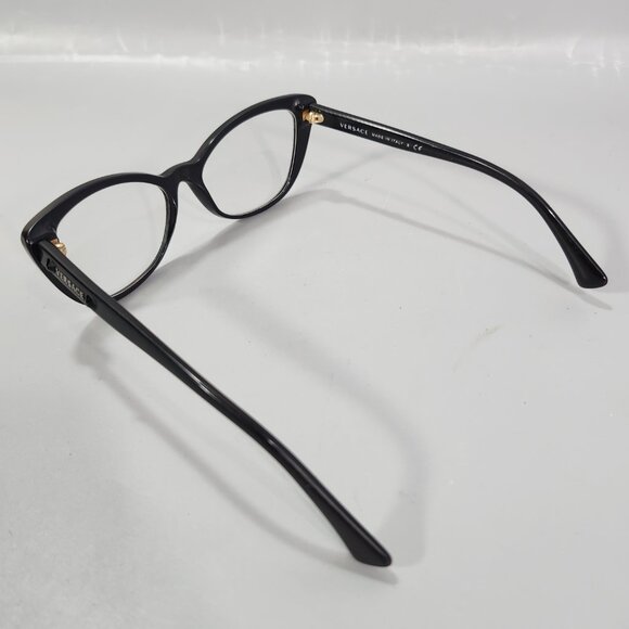 Versace Frames Only VE 3222-B Black Cat-eye Eyeglasses Retired GB1 54-16 140 - Picture 9 of 16